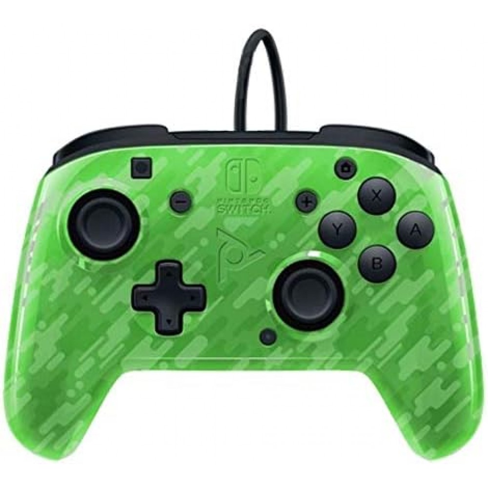 NINTENDO PDP Controller Faceoff Deluxe+ Audio con Cavo Switch - Verde